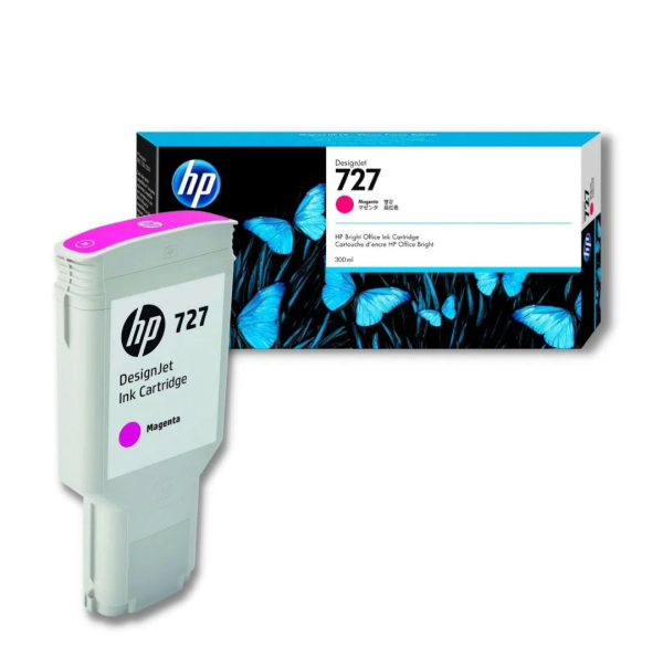 CARTUCHO HP 727 MAGENTA F9J77A