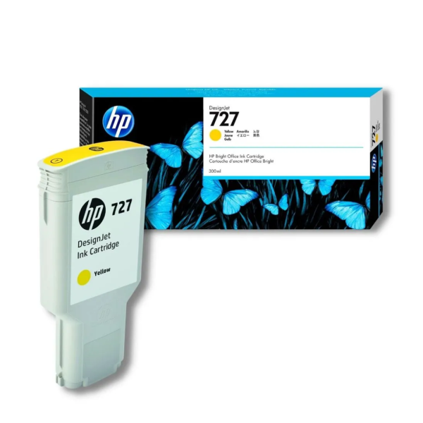 CARTUCHO HP 727 YELLOW F9J78A