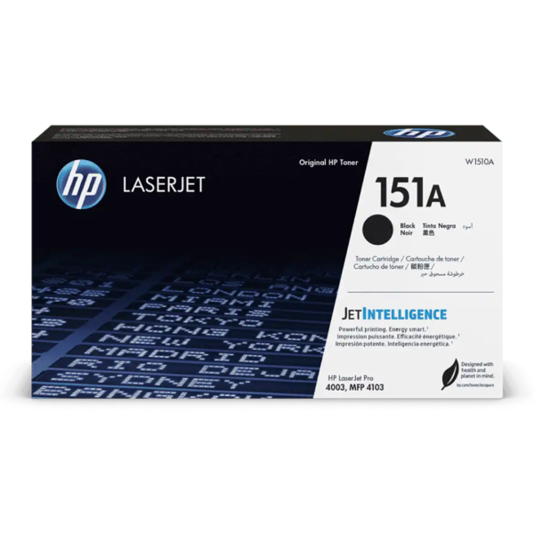 TONER HP BLACK W1510A 151A